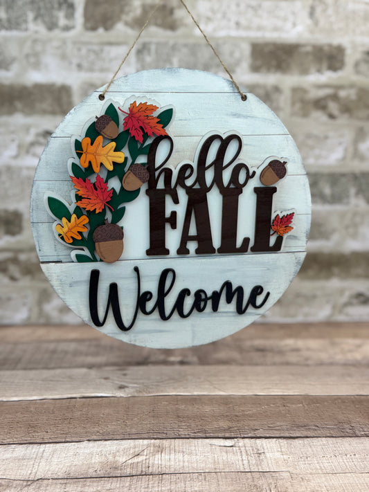Hello Fall Insert