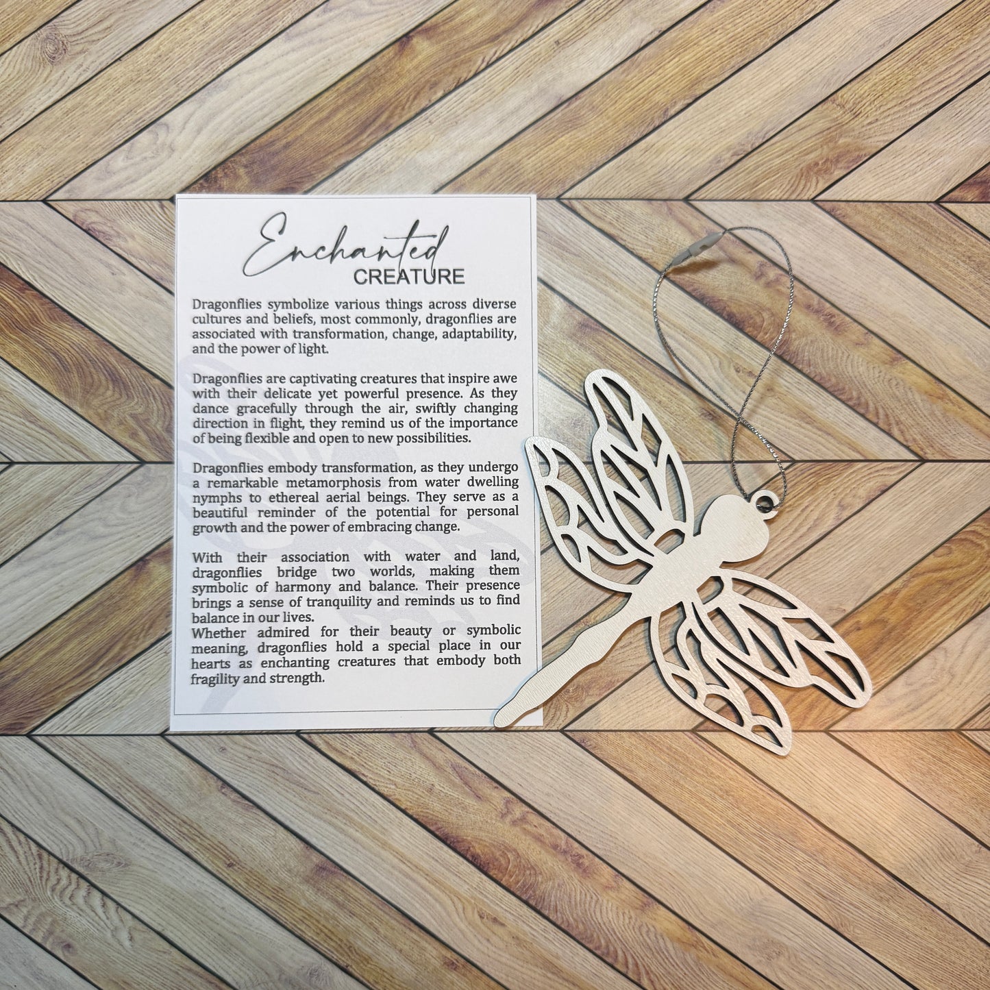 Dragonfly Ornament | Symbol of Transformation, Growth & New Beginnings
