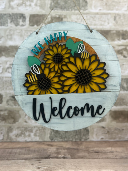 Bee Happy - Sunflower Insert