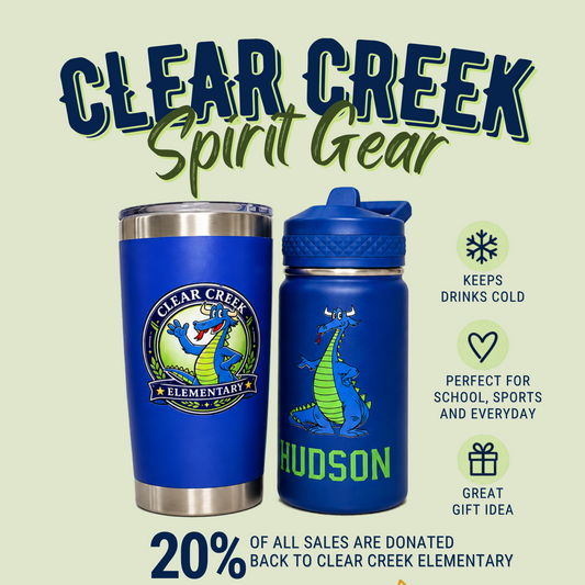 Clear Creek Elementary Spirit Drinkware