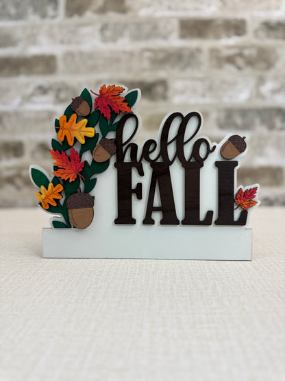 Hello Fall Insert