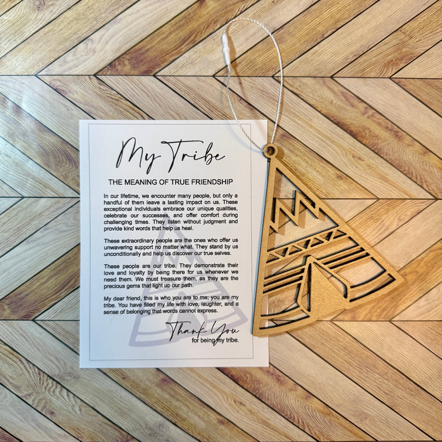 My Tribe Ornament | A Meaningful Friendship Gift for Your Chosen Family