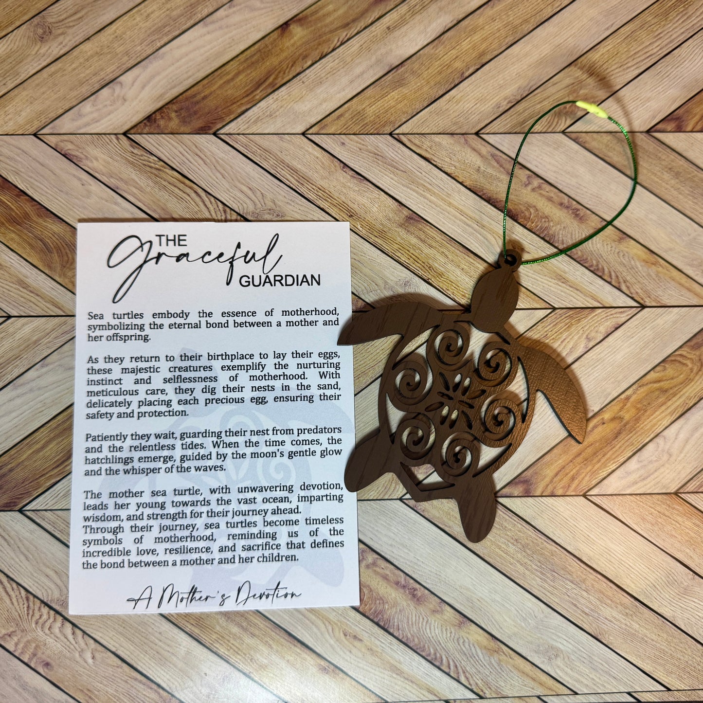 Sea Turtle Ornament | A Symbol of Motherhood, Love & Devotion