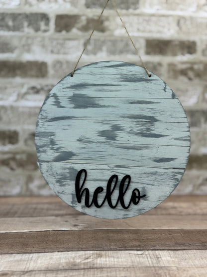 10.5in Round Door Hanger