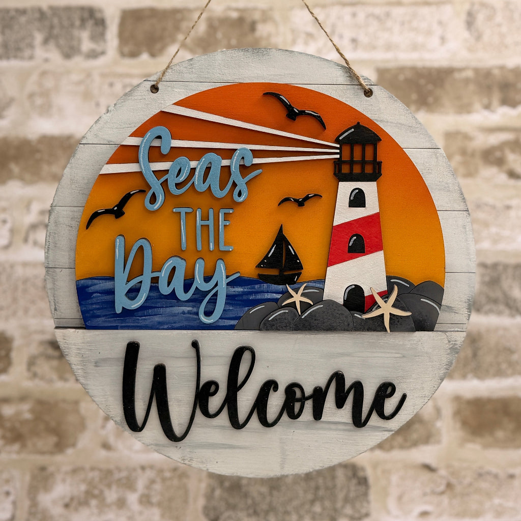 Seas The Day - Lighthouse Insert