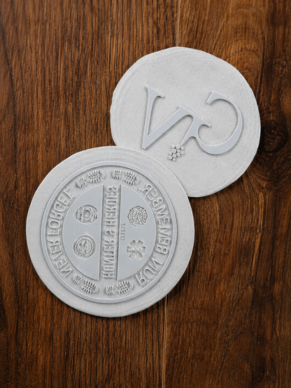 Custom Laser Engraved Rubber Stamp — Unmounted