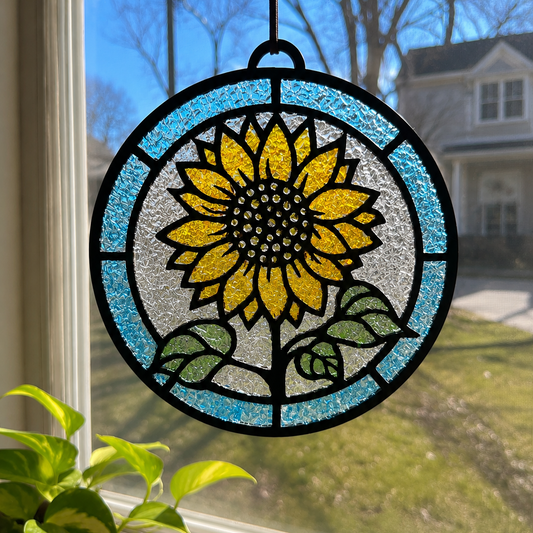 Sunflower Suncatcher Workshop - August 16th,  2pm @ Armored Cow Brewery
